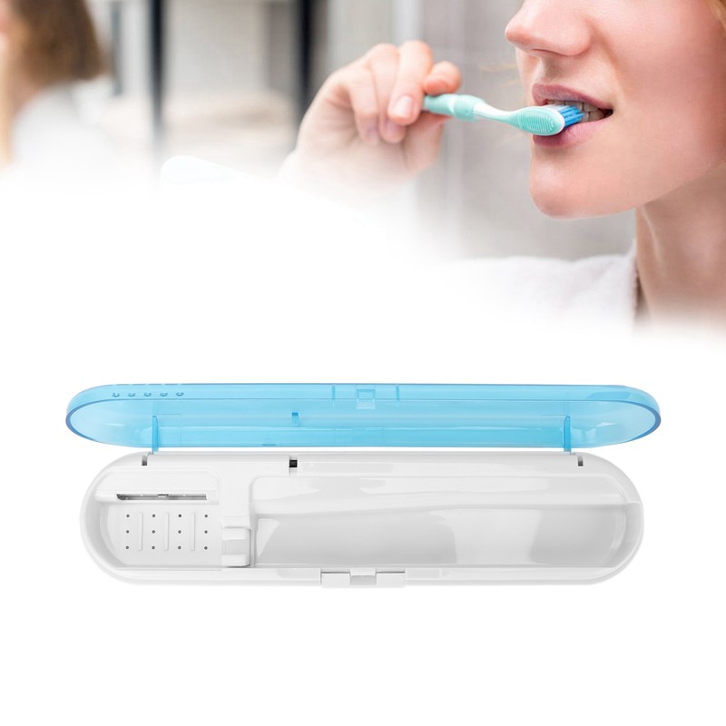 UVC LED Toothbrush Cleaning Box Professional Home Travel Portable Toothbrush