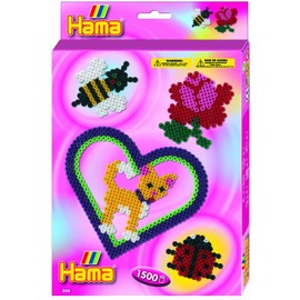 Dan Import 3328 - Hama Start Set 1.500 Stück, pink