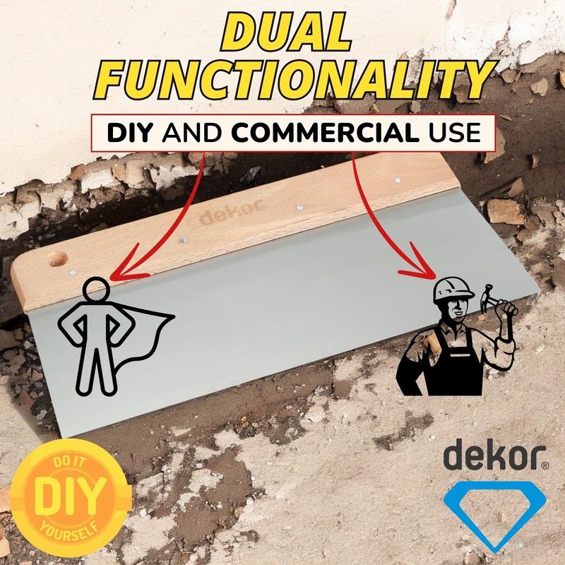 DEKOR Taping Knife - Size 12" - German Stainless Steel