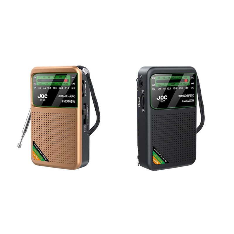 SUIOPPYUW FM AM SW Radio Pocket with Enhanced Sound Reception