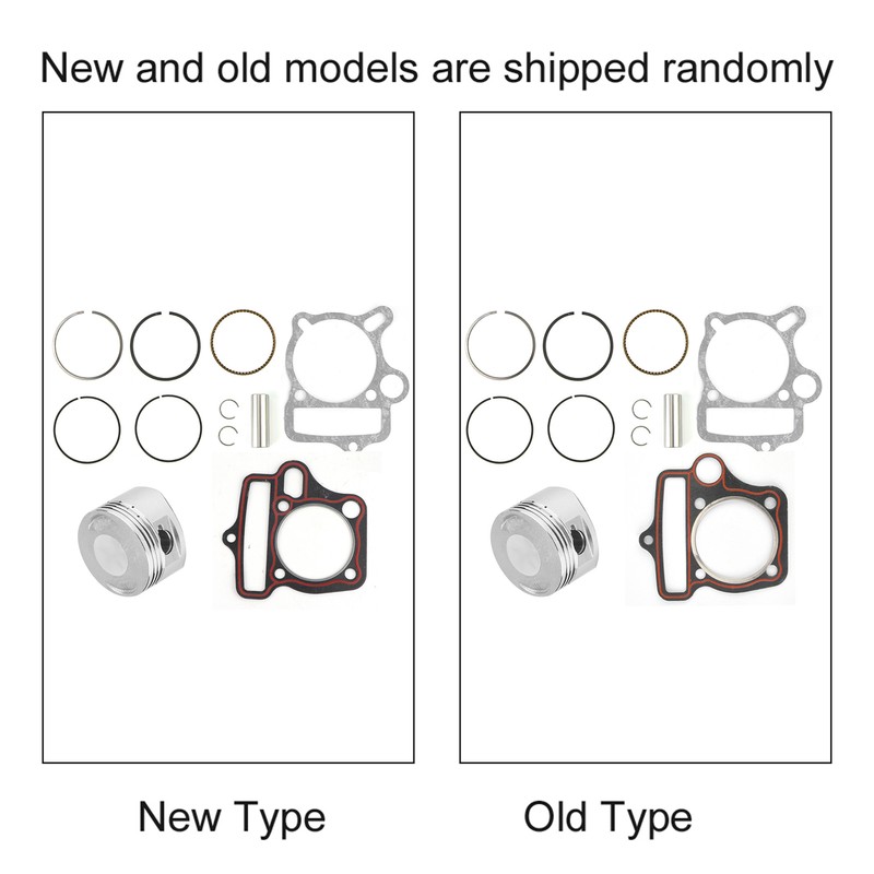 125cc 54mm Engine Parts Piston Set Rings Gaskets Fit for