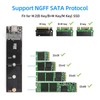 M.2 NGFF SATA Mobile Hard Disk Case USB3.1 Type-C External