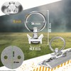 Safetytex Single End Fitting with Lashing Point for Airline Rail