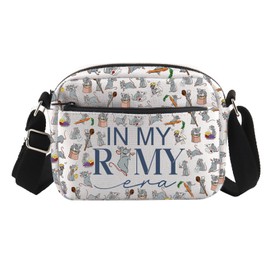 TSOTMO Remy Merch Crossbody Bag Remy Chef Gift Cartoon Movie Gift for Remy Fans WDW Trip Messenger Bag (Remy Cross2)
