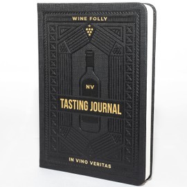 Wine Folly Wine Tasting Journal – Guided Notebook for Wine Notes (B6, 5"x7") | Includes 4-Step Tasting Method, Wine Color Chart, Ribbon Marker – Perfect Wine Gift