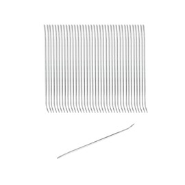 10pcs Roasting Trussing Needles 6.7 Poultry Needle Stainless Steel Cooking Needles for Securing Stuffed Turkey, Chicken, Roasts and Rolled Meats