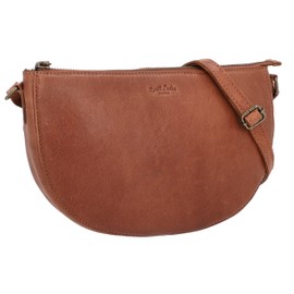 Gusti Louna Leather Shoulder Bag Vintage Women's Brown Leather, brown