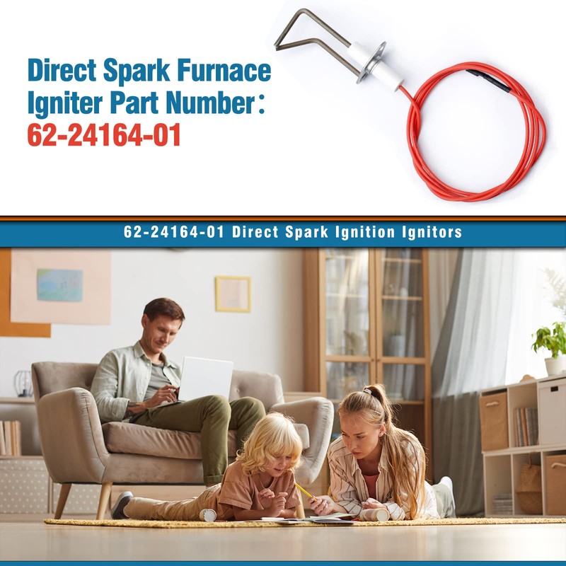 62-24164-01 Direct Spark Ignition Ignitors 2PCS, Furnace Burner Igniters Compatible