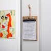 corpus delicti :: Clipboard Small Solid Wood (Oak) 11.5 x