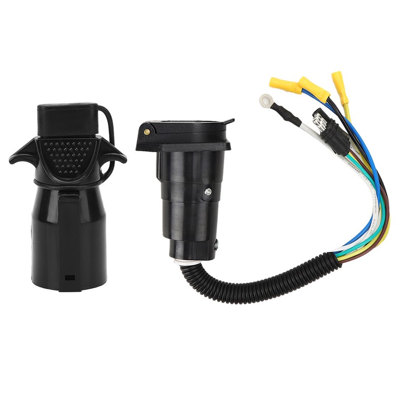 12V Trailer RV Connector 7 Way to 4 Way Hitch