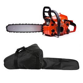 TOPINCN Chainsaw Carry Bag Portable Storage Case Waterproof Oxford Fabric Chainsaw Holder for Lumberjack