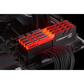 G.SKILL Trident Z RGB Series (Intel XMP) DDR4 RAM 32GB (4x8GB) 3200MT/s CL16-18-18-38 1.35V Desktop Computer Memory UDIMM (F4-3200C16Q-32GTZR)