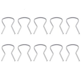10pcs Window Winder Handle Metal Clips Holden Door Window Handle Retainer Roll Up Winder Handle Retaining Clip