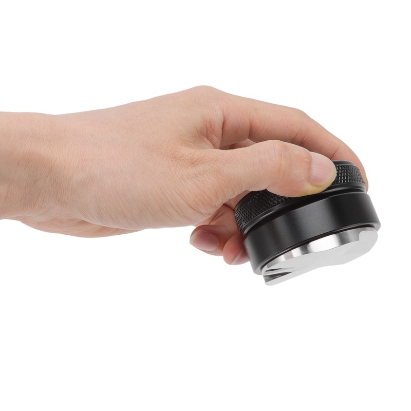 Coffee Distributor Adjustable Depth Tamper Press Hammer Distribution Tool for