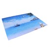 Decorative Tapestry Beach Sea Scenery Pattern Polyester Fiber Hanging Carpet