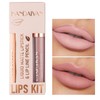 Nanyaciv Delineador Labios Y Lápiz Labial, Lápiz Labial Y Delineador