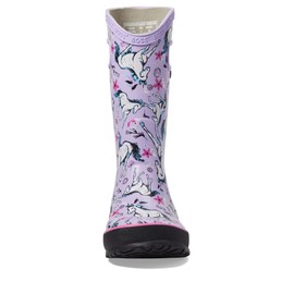 BOGS Rain Boot Unicorn Awesome (Toddler/Little Big Kid), Lavender Multi, 6 US Unisex