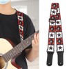 Leather Shoulder Strap Musical Instrument Accessories Sublimation Print Commemorative‑Type