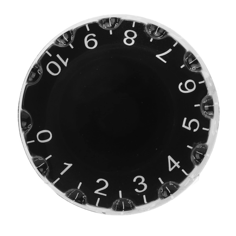 4 Pieces Guitar Knob, Plastic Guitar Quick Dial Knobs, 24