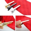 3 Pcs Clip de Corbata Man Tie Clips Accesorios Elegante