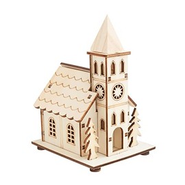 VBS Wooden Church Kit with LED