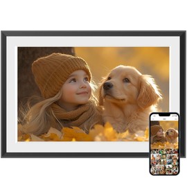 THOMSON 10.1 Inches Digital WiFi Picture Frame, Digital Photo Frame with 32 GB, 1280x800 HD IPS Touch Screen Electronic Frame, Auto-Rotate, Share Photos/Videos Instantly from Anywhere Great Gifts