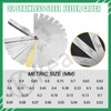 Keadic Pack of 10 Guitar Luthier Tools Includes 9 Understring