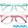 Kids Blue Light Blocking Glasses for Boys Girls Computer Gaming