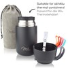 Milu Replacement lid for Thermal Container, 450 ml, 650 ml,