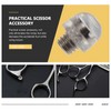 Kisangel Scissor Replacement Muffler Hairdressing Scissor Silencers High Transparency Pet