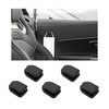 Yourkar 5 PCS Car Dashboard Mini Hooks, Multifunctional ABS Vehicle