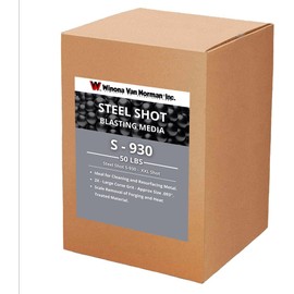 Steel Shot S-930 - XX-Large Shot Size - No. 8 Equivalent (50lbs)