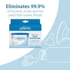 Dr. Brown'S Bolsitas Esterilizadoras a Vapor para Microondas