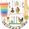 KAKUNM KAKUNM Chicken Toys for Coop 12PCS Set, Chicken Enrichment