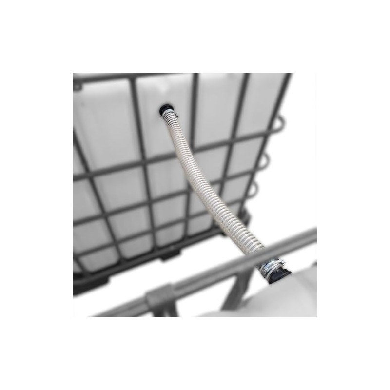 Barrel Trading IBC Overflow Connector Set 1 m 1.25 Inch