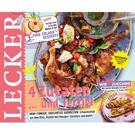 Lecker 8/2025 "4 Zutaten... und fertig"