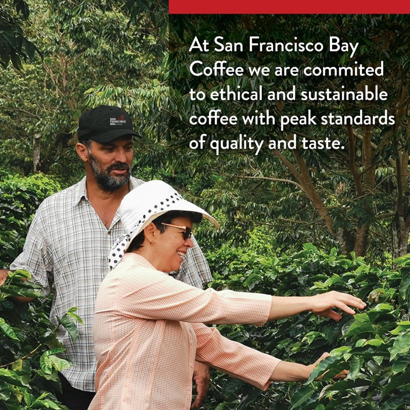 San Francisco Bay Coffee - Dark Roast Whole Bean Coffee