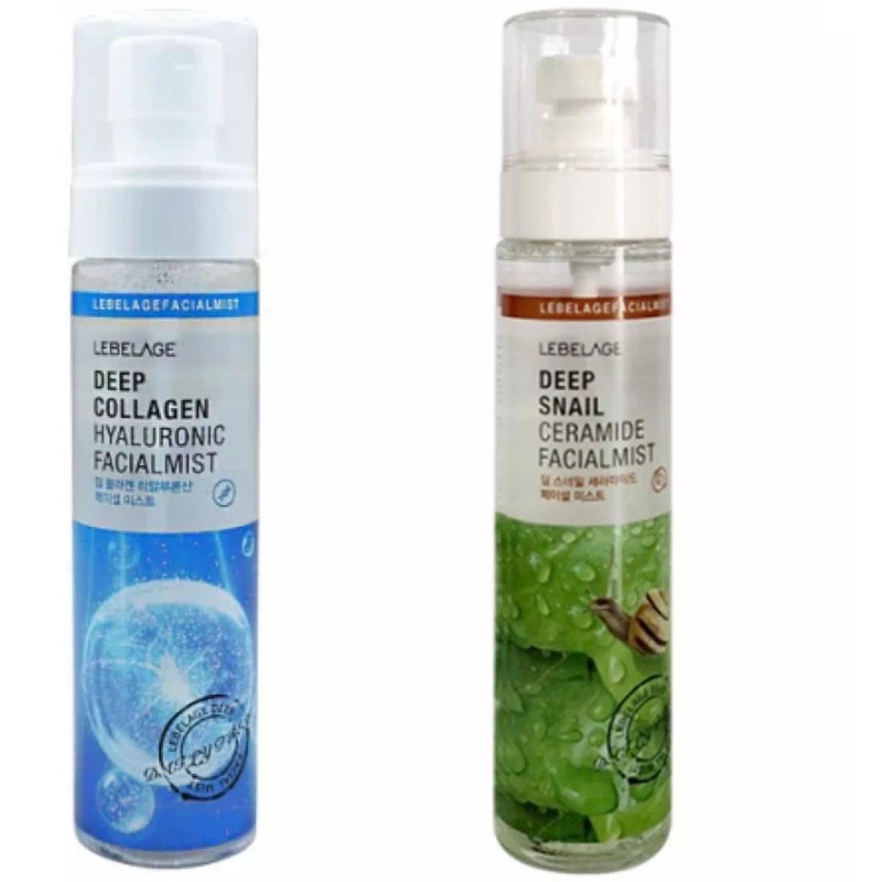 Bidameun Mist Facial Coreano, Hialurónico & Colágeno_ Antiarrugas_4pz