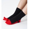 Men's Tabi Socks Flip Flop Split Big Two Toe Crew