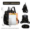 Fmeida Backpack Womens Anti Theft Travel Rucksack Shoulder Bag Ladies