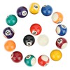 Mini Pool Balls，Small Size Billiard Table Ball Set American Style