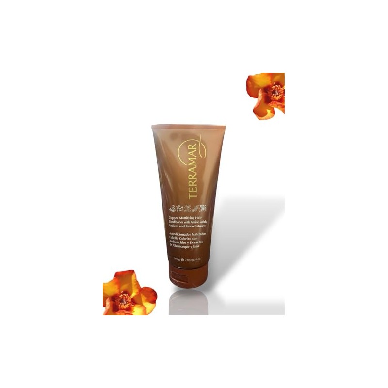 Acondicionador Matizador De Cabello Cobrizo Terramar 200grs + REGALO SORPRESA