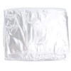 Fdit 50Pcs Disposable See-Through Clothes Dust Bags Dry Cleaning Garment