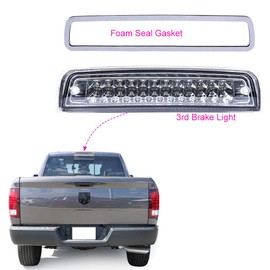 PIT66 Third Brake Light Gasket Seal, Compatible with Dodge RAM 1500 09-18/Compatible with Dodge RAM 2500 3500 10-18 Seal Replacement Foam Single Side Ultra Strong Adhesive