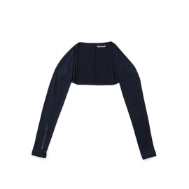 [ジュンアンドロペ] インナー 【UVカット】【速乾】 クールコアUVボレロ型インナー レディース ブラック（０１）