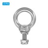 PATIKIL M5 x 10mm Lifting Shoulder Eye Bolts, 3 Pack
