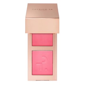 Patrick Ta Mini Major Headlines Double-Take Crème & Powder Blush Duo – She’s That Girl | Rubor en crema y polvo 2 en 1 para un acabado luminoso y natu