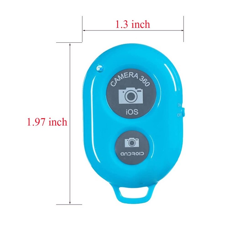AngelReally Wireless Camera Shutter Remote Control for Smart Phones- Compatible