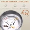 Lumoku 4 Cuchillas Molino Electrico Para Cafe Especias Trituradora