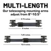 Bulletpoint Mounting Solutions Extension Arm 8"-10.5" Carbon Fiber + Kevlar
